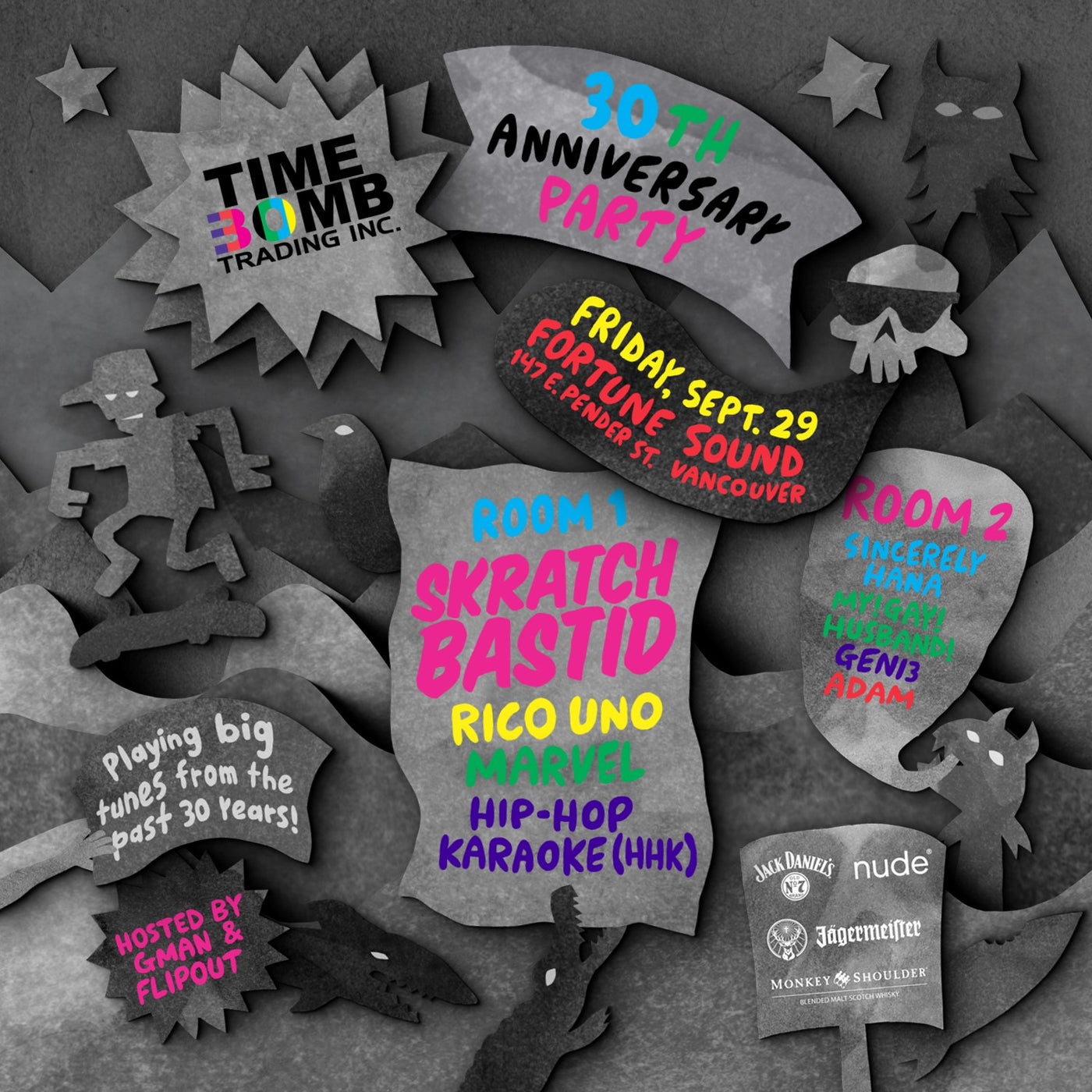 TIMEBOMB 30TH ANNIVERSARY PARTY