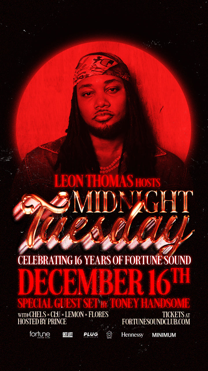 Leon Thomas Hosts: Midnight Tuesday