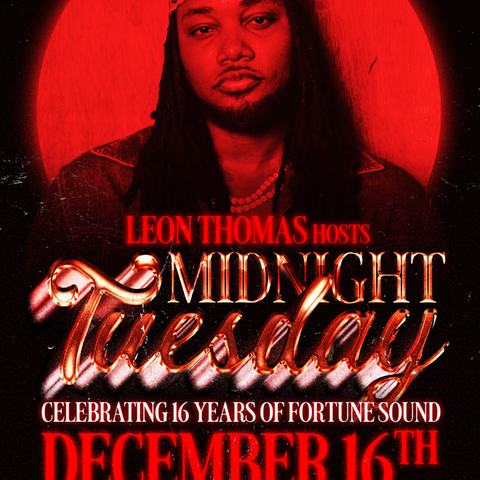 Leon Thomas Hosts: Midnight Tuesday