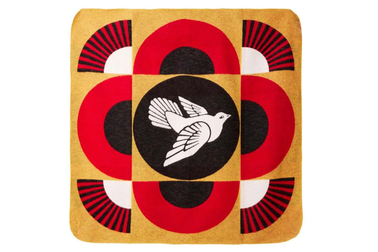 AABE X OBEY TEAM UP FOR A SERIES OF GRAPHIC BLANKETS