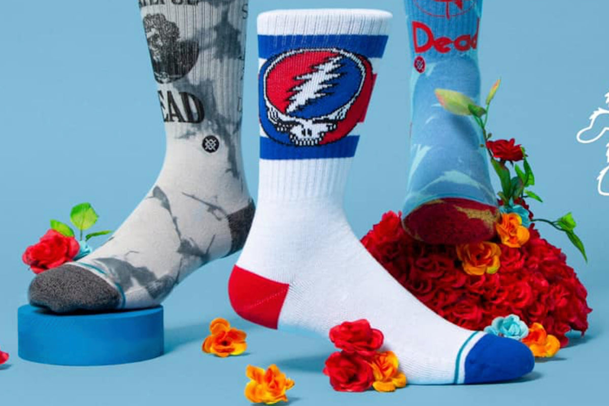 STANCE KICKS OFF NEW LINE OF GRATEFUL DEAD SOCKS AND MERCH