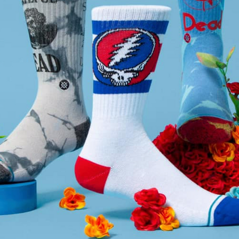 STANCE KICKS OFF NEW LINE OF GRATEFUL DEAD SOCKS AND MERCH