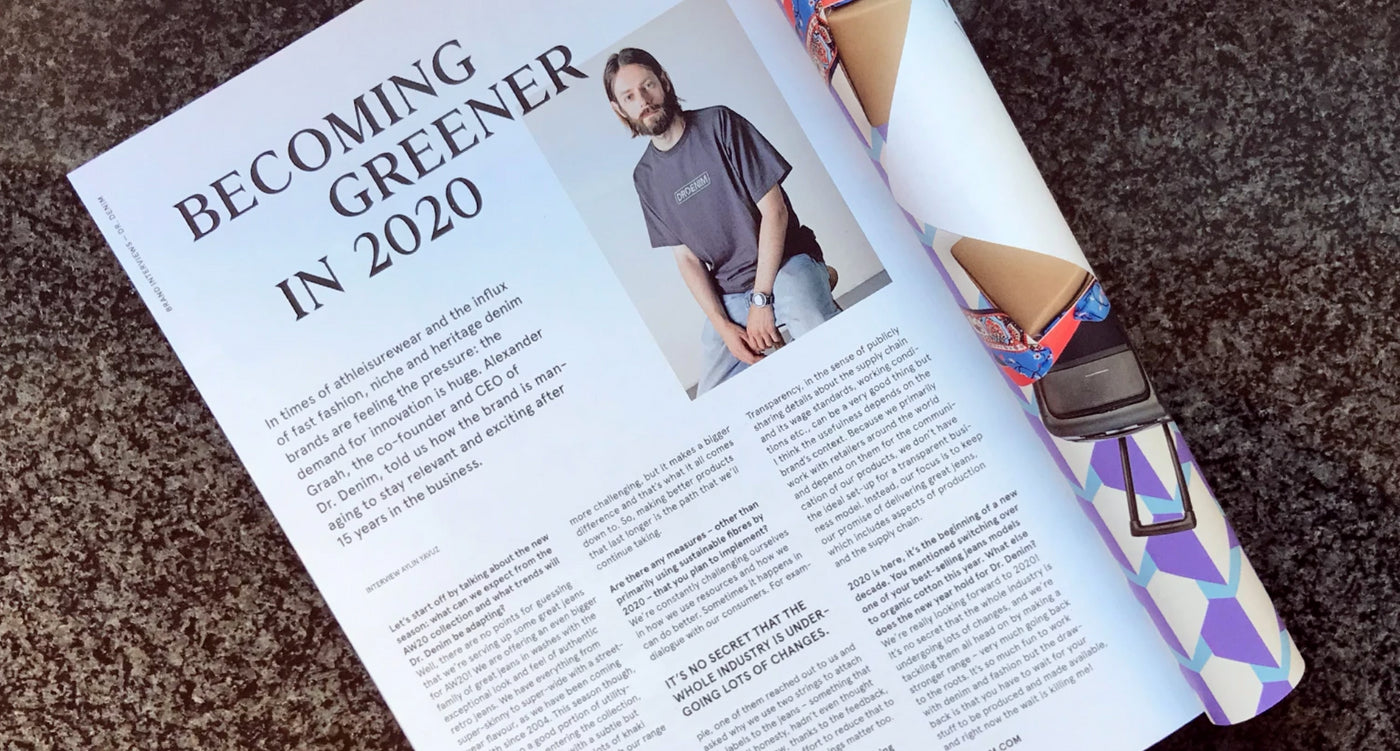 DR DENIM: Becoming Greener in 2020 by J'N'C