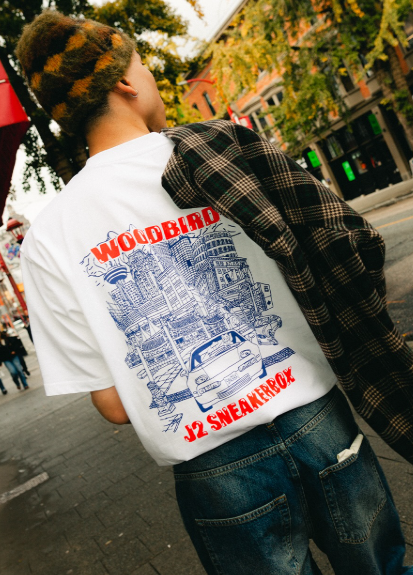 WOODBIRD X J2 SNEAKERBOX COLLAB TEE