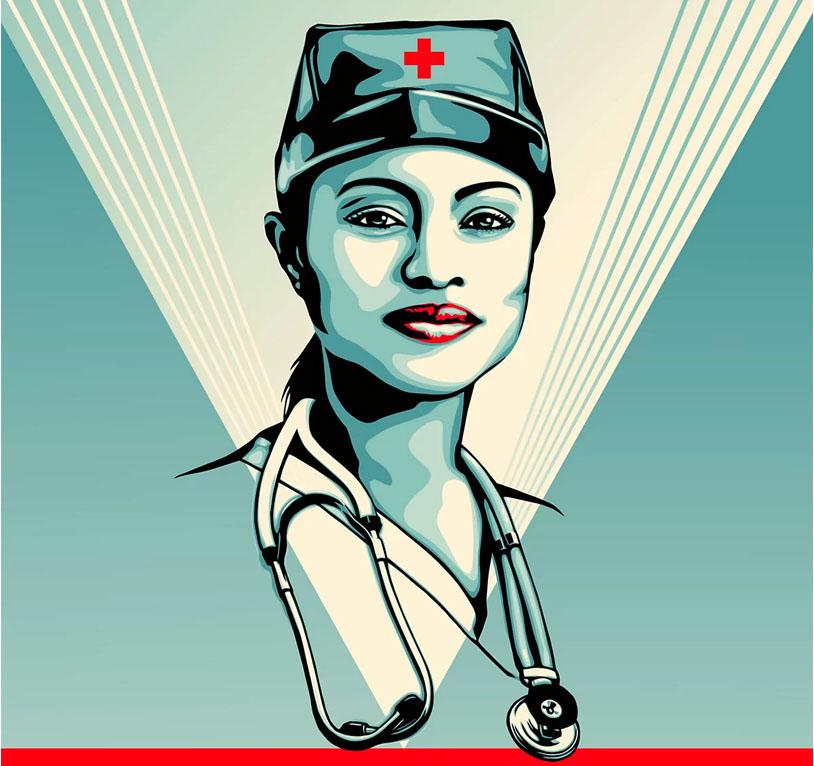 Shepard Fairey x Adobe Digital Art Program Honoring COVID-19 Heroes