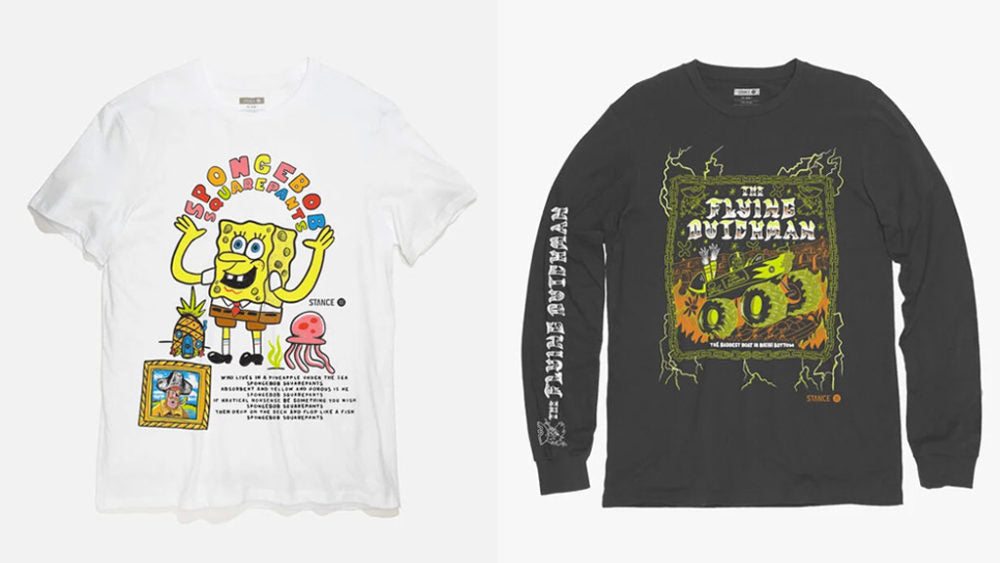 STANCE SOCKS + SPONGEBOB COLLABORATIONS