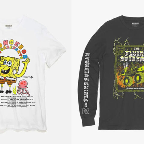 STANCE SOCKS + SPONGEBOB COLLABORATIONS