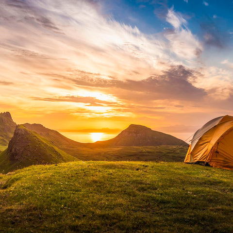 WHO SAID CAMPING GEAR CAN'T BE SEXY?