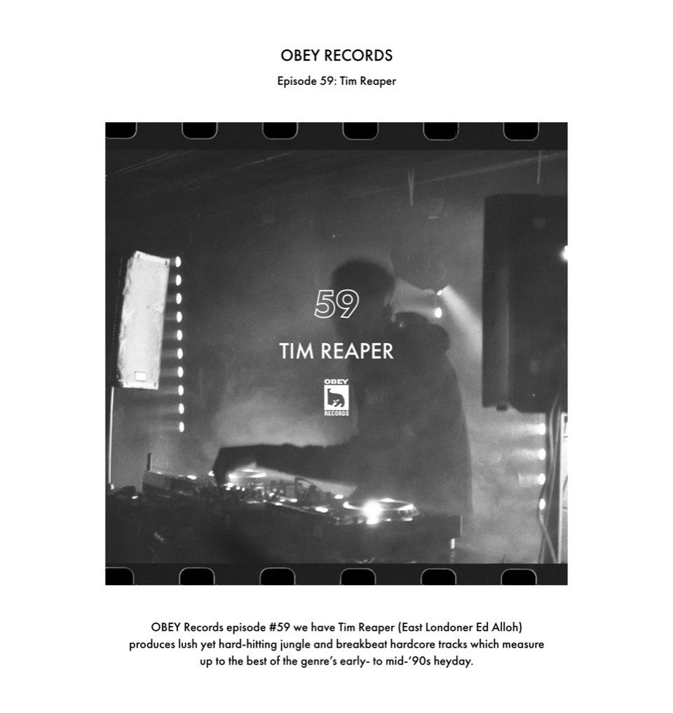 OBEY RECORDS FEATURING TIM REAPER