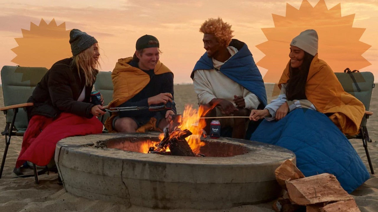 TITLE: RUMPL JUST LAUNCHED THE PERFECT BLANKET FOR CAMPFIRES