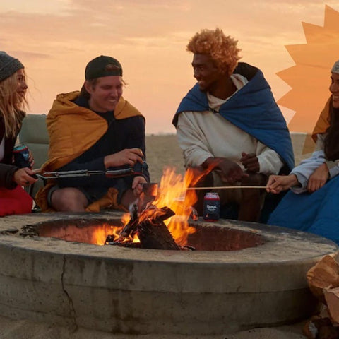 TITLE: RUMPL JUST LAUNCHED THE PERFECT BLANKET FOR CAMPFIRES