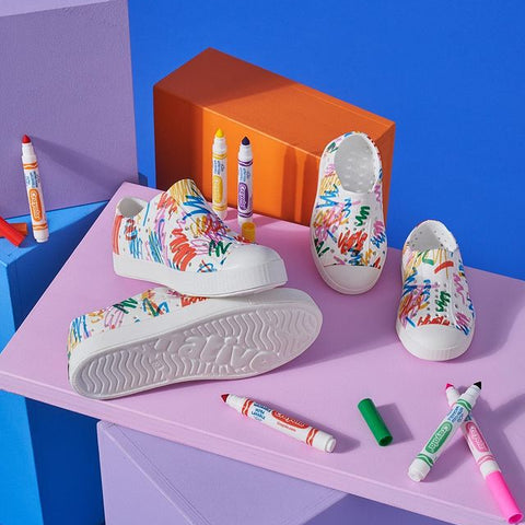 NATIVE SHOES ANNOUNCES LIMITED-EDITION COLLABORATION WITH CRAYOLA