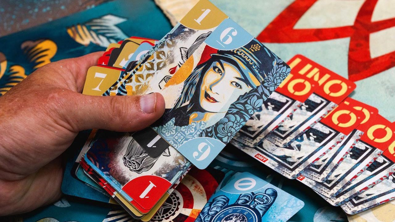 SHEPARD FAIREY UNO CARD DECK