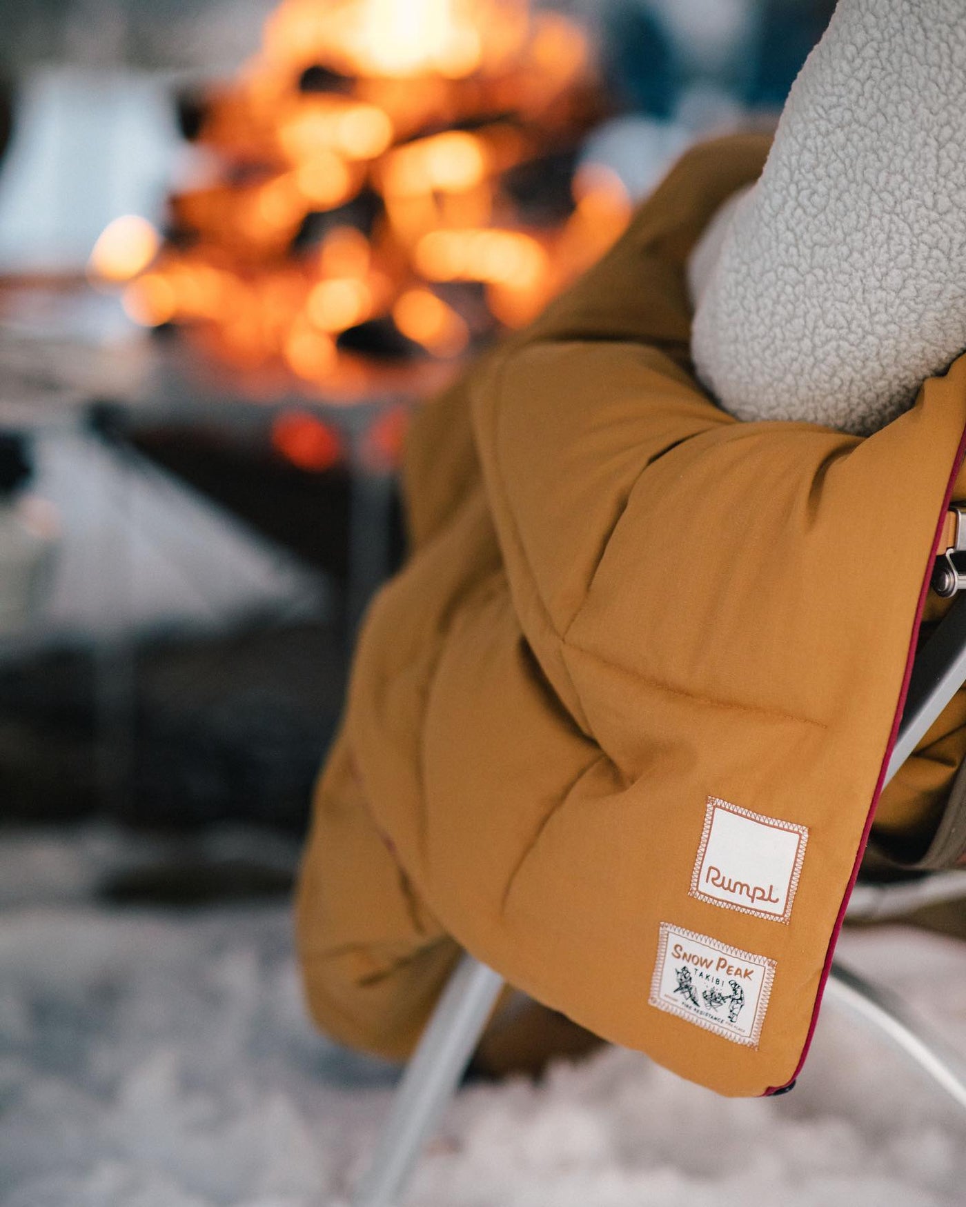 RUMPL X SNOW PEAK PARTNER AGAIN TO LAUNCH UPDATED FIRE-RESISTANT BLANKET